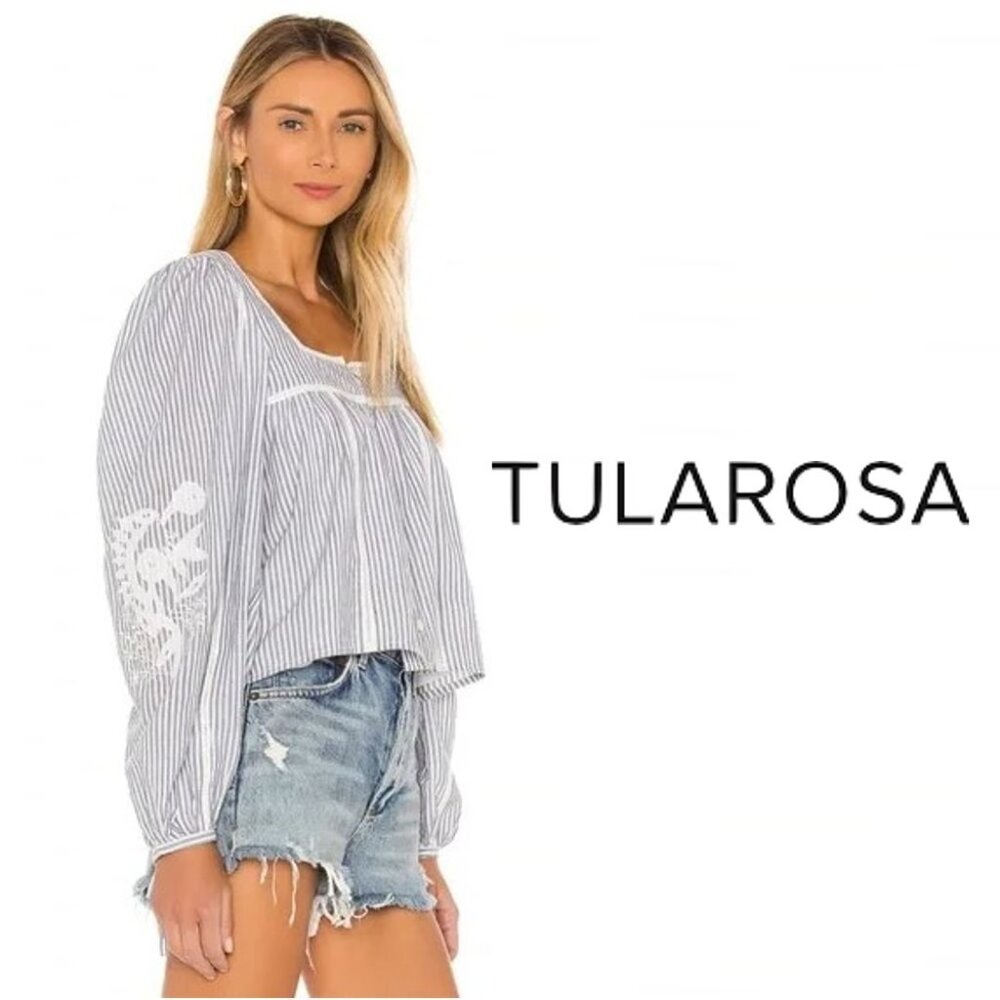 TULAROSA Gunner Peasant Top M NWT